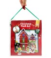 Domek świąteczny do samodzielnego złożenia piankowe puzzle 3D