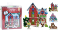 Domek świąteczny do samodzielnego złożenia piankowe puzzle 3D