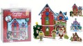 Domek świąteczny do samodzielnego złożenia piankowe puzzle 3D