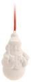 Bombka do malowania DIY figurka świąteczna bałwanek #2