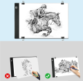 Tablet graficzny deska kreślarska do rysowania led