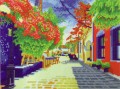 Diamond painting haft diamentowy Miasto 30x40 cm