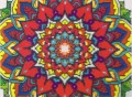 Diamond painting haft diamentowy Mandala 30x40 cm