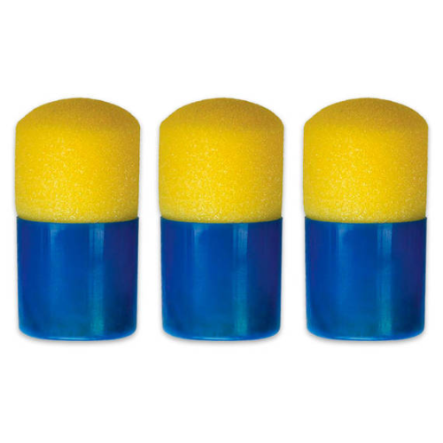 Gąbki do malowania pędzle gąbkowe 3 szt. 38 mm