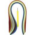 Paski do quillingu quilling 5 mm 100 szt. + igła