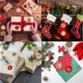 Świąteczne naklejki do stworzenia kalendarza adwentowego DIY 24 szt. #10