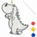 Zawieszka witraż do malowania  DINOZAUR