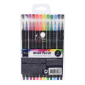 Pisaki pędzelkowe mazaki brush pen 12 sztuk