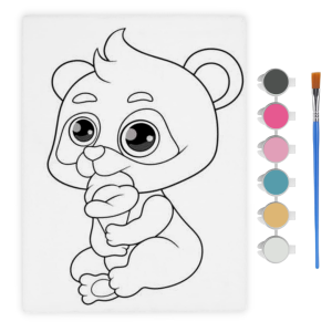 Kolorowanka malowanie po numerach dla dzieci obrazek KOALA