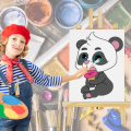 Kolorowanka malowanie po numerach dla dzieci obrazek KOALA