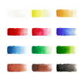 Zestaw farb AKWARELOWYCH 12 kolorów x 12 ml akwarele