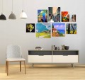 3x Podobrazie płótno malarskie panel malarski A5 21cm