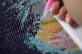 Haft diamentowy świąteczny diamond painting BAŁWAN 