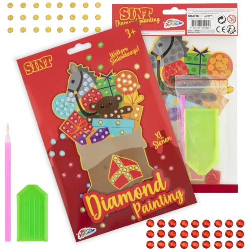  Mozaika diamond painting wyklejanka świąteczna dla dzieci 