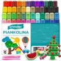 Ciastolina plastelina senso glina piankowa piankolina 48 kolorów + narzędzia