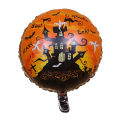 Zestaw dekoracji na Halloween girlanda balony - dynia z pająkiem