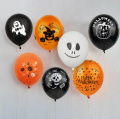 Balony na Halloween zestaw 50 szt. mix 7 wzorów 30 cm