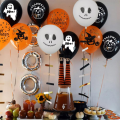 Balony na Halloween zestaw 50 szt. mix 7 wzorów 30 cm