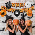 Balony na Halloween zestaw 50 szt. mix 7 wzorów 30 cm