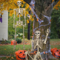 Szkielet człowieka sztuczny kościotrup dekoracja na Halloween wiszący 90 cm