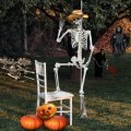 Szkielet człowieka sztuczny kościotrup dekoracja na Halloween wiszący 90 cm