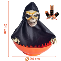 Ruchoma miska na słodycze szkielet Halloween ruszająca kościotrup