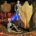 Szkielet człowieka sztuczny kościotrup dekoracja na Halloween wiszący 40 cm