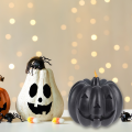 Świeczka Dynia Halloween Świeca w Kształcie Dyni