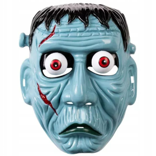 Maska Halloween Frankenstein Karnawałowa 