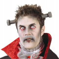 Opaska Halloweenowa Śruba w Głowie 