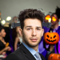 Opaska Halloweenowa Śruba w Głowie 