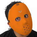 Maska Halloween Pomarańczowa Jason Piątek 13 