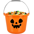 Wiaderko na Cukierki Halloween Miska Zbierania Dynia 