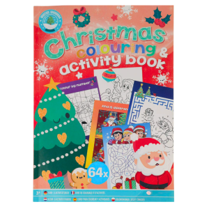 Kolorowanka Książka Aktywności Świąteczna 