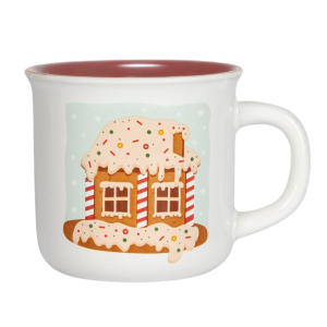 Kubek Świąteczny  Boże Narodzenie Mikołajki Prezent Biały