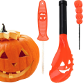 Zestaw Narzędzi Do Drążenia Dyni Halloween Dekorowania Wycinania 