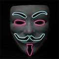 Maska LED Świecąca Halloweenowa Anonymous 