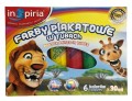 Farby plakatowe w tubce 6 szt. plakatówki w tubkach 