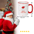 Kubek PREZENT na Mikołaja MIKOŁAJKI ŚWIĘTA Świąteczny