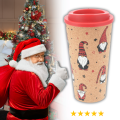 Duży Kubek Świąteczny Na Kawę Korkowy 500ml