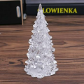 Świeczka Lampka LED Choinka 17 cm Świąteczna Kryształowa 