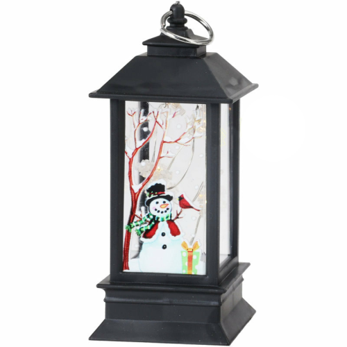 Lampion Świąteczny Latarenka Znicz 12 cm LED 