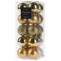 Bombki Złote Na Choinkę Bombka Choinkowa 20szt 4cm