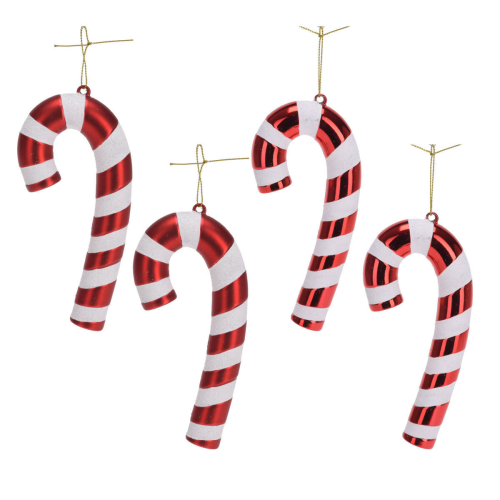 Laski Cukrowe Laska Choinkowa Zawieszka Bombka 4szt