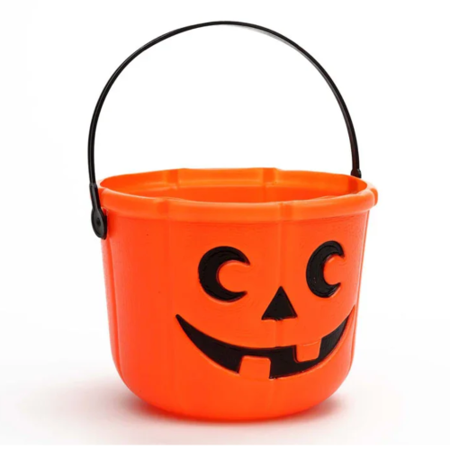 Wiaderko na Cukierki Halloween Miska Zbierania Dynia 