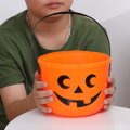 Wiaderko na Cukierki Halloween Miska Zbierania Dynia 