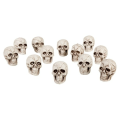 Czaszki dekoracyjne Halloweenowe Dekoracja Halloween 12 sztuk 4cm