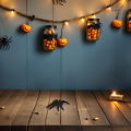Sztuczne Pająki Dekoracja Halloween Pająk Zestaw 6 sztuk 7 cm