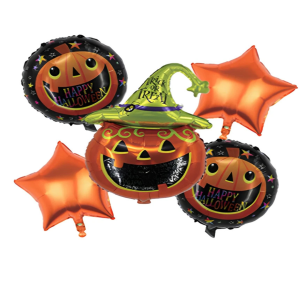  Zestaw Dekoracji Halloween Balony Foliowe Halloween Dekoracje