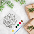 Kolorowanka Świąteczny Obrazek Do Malowania 19,5x29,5 cm
